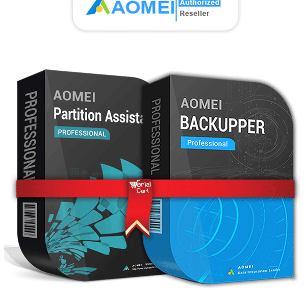 aomei backupper pro + partition assistant rabatt